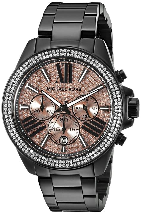 reloj michael kors mujer|michael kors black watches women.